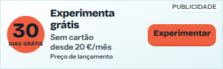 Publicidade: Experimenta o teu WhatsApp a atender 24 horas. Conversendo, 30 dias grátis, sem cartão, desde 20 euros por mês (preço de lançamento).
